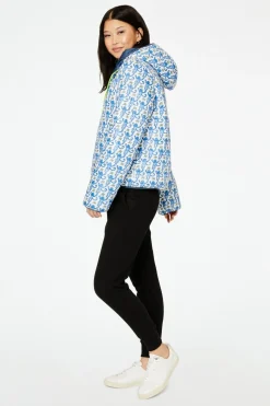 Women Roller Rabbit Tops | onkey Reveribe Hooded Puffer