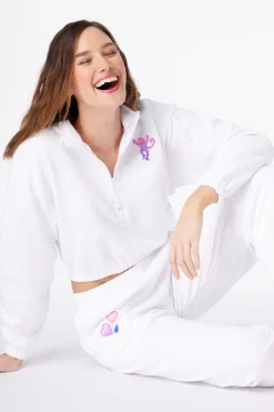 Women Roller Rabbit Casuals | Obre Heart Puff weatpant