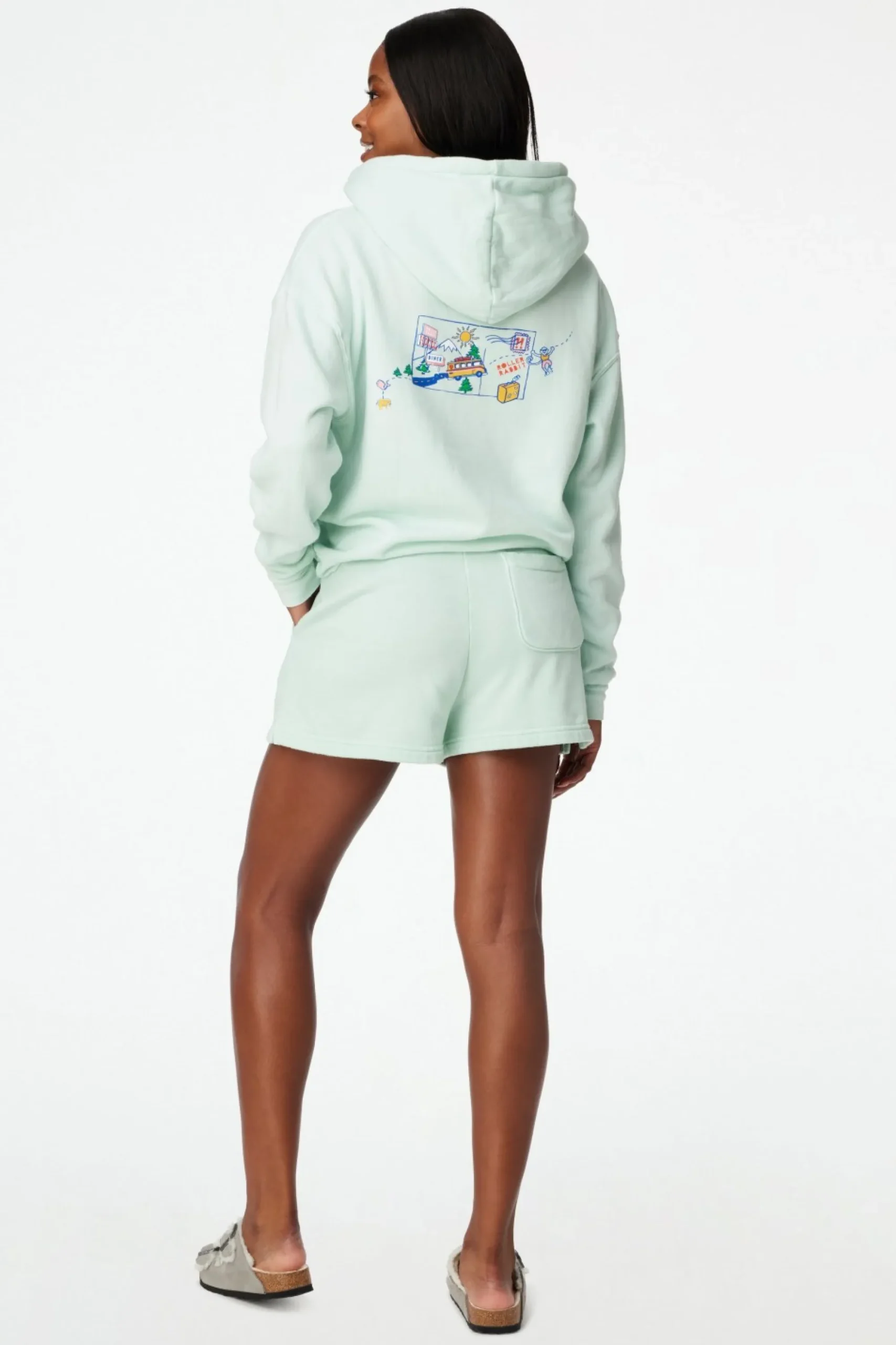 Women Roller Rabbit Casuals | On The Road onkey Hoodie