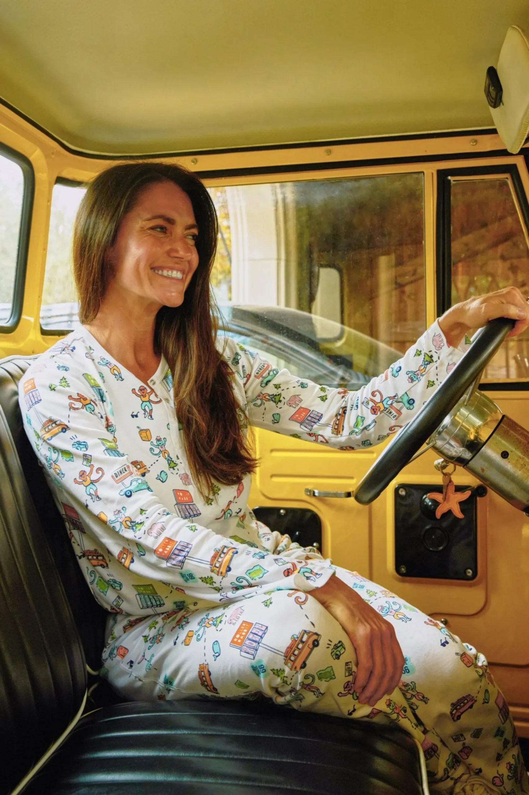 Women Roller Rabbit Pajamas | On The Road Pajaa