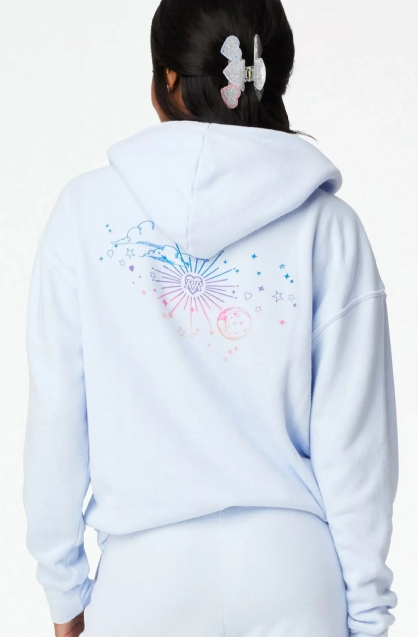 Women Roller Rabbit Tops | Rainbow Fairytae Hoodie