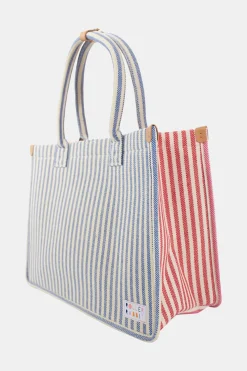 Roller Rabbit Bags | Stripe Book Tote